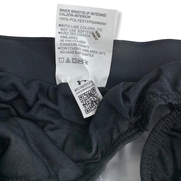 Under Armour Women's Athletic Running Shorts Activewear Gray/Black - Picture 8 of 12